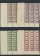 ** Marokko: 1943/1949, U/m Assortment Comprising 23 Units With Plate Numbers/coins Dates And Eight Souv - Marokko (1956-...)