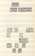 O/**/*/(*) Neuseeland: 1880/1990 (ca.), Used And Mint Accumulation In An Album, Main Value In The Back Of Book - Neufs
