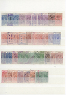 O Neuseeland - Stempelmarken: 1892/1907 (ca.), Fiscals, Lot Of 39 Used Fiscal Stamps. - Steuermarken/Dienstmarken