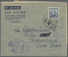 GA/Br Neuseeland - Ganzsachen: 1945/2000 (ca.), AEROGRAMMES: Accumulation With About 900 Used And Unused ( - Postal Stationery