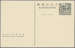 GA Niederländisch-Indien: 1890/1945, Appr. 43 Stationery Cards And Envelopes, All Unused With Better Is - Nederlands-Indië