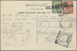 Br Niederländisch-Indien: 1895/1937, 19 Stationeries And Letters Mostly Sent To Germany And Switzerland - Netherlands Indies