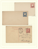 Br/GA/*/O Portugiesisch-Afrika: 1870-1984, Small Collection On Album Leaves Including CABO-VERDE, ACORES, FUNC - Africa Portoghese