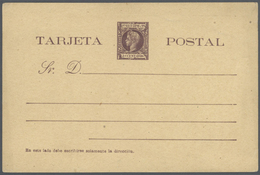 GA Puerto Rico: 1878/1900, Collection Of 32 Different Unused Stationeries, Mainly Cards And Some Envelo - Puerto Rico