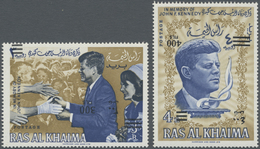 **/O Ras Al Khaima: 1965/1972 (ca.), Accumulation In Box With Many Complete Sets And A Large Quantity Of - Ras Al-Khaimah