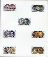 ** Ras Al Khaima: 1971, U/m Assortment Of Thematic Issues "Space", Comprising Michel Nos. 529/32 A + B - Ras Al-Khaima