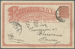 Br/GA/ Rhodesien: 1902/1989 (ca.), Accumulation From Brit. South Africa Company To Zimbabwe With About 50 C - Altri & Non Classificati