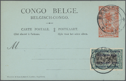 GA Ruanda-Urundi - Belgische Besetzung Deutsch-Ostafrika: 1916/1917, Group Of 23 Stationery Cards (22 B - Briefe U. Dokumente