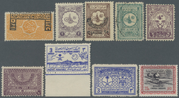 **/*/O Saudi-Arabien: 1916/1986 (ca.), Collection In Album Including Some Issues From HEJAZ And NEJD With S - Saoedi-Arabië