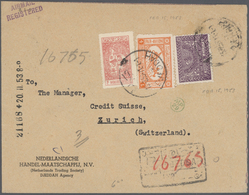 Br Saudi-Arabien: 1947-75, 36 Covers Including Registered Mail And Air Mails, Attractive Frankings. - Saudi Arabia