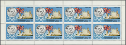 ** Schardscha / Sharjah: 1968, History Of The Olympic Games Complete Set In Sheetlets Of Eight In An In - Sharjah