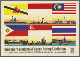 /GA/** Singapur: 1991/2000 (ca.), Duplicated Accumulation With About 225 First Day Covers With Many Themati - Singapur (...-1959)