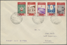 Spanisch-Marokko: 1946/1954, Pro Tuberculosis Issue On First Day Covers In Quantities Of 10 Up To 14 - Spanish Morocco