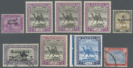 **/*/O/Br Sudan: 1897/1991 (ca.), Unusual Mixture In Box With Some Better Stamps Incl. A Nice Section Camel Ri - Soedan (1954-...)