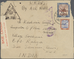 Br/ Sudan: 1940-65, 40 Covers / Cards Including Censor Mail With A Wide Range Of Censormarks, Many Air M - Sudan (1954-...)