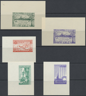 **/*/O Syrien: 1919-1980, Album Containing Imperf Pairs And Proofs, Early Issues With Handstamped Overprint - Syria