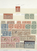 **/* Syrien: 1919/1968, Mint Collection/assortment In A Stockbook, Containing A Quite Considerable Percen - Syrie
