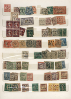 O/*/(*)/Brfst Syrien: 1919/1937, Used And Mint Assortment On Stocksheets, Good Section French Period Overprints An - Syria