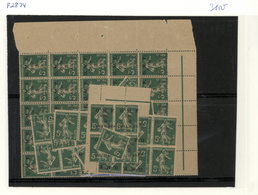 ** Syrien: 1919/1924, U/m Accumulation Of The Different Overprint Issues, Well Sorted Throughout And Ma - Syrie