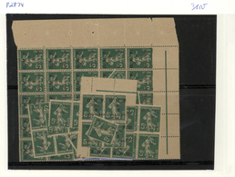 ** Syrien: 1919/1924, U/m Accumulation Of The Different Overprint Issues, Well Sorted Throughout And Ma - Syria