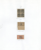 **/O/* Syrien: 1919/1922, T.E.O. And O.M.F. Overprints, Mint And Used Collection Of Apprx. 280 Stamps On Al - Syrie