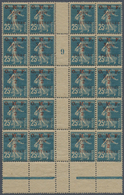 ** Syrien: 1919/1920, O.M.F. Overprints On Type Blanc And Semeuse, U/m Assortment Of (large) Units With - Syrië