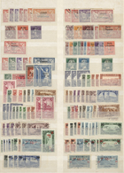 */O/**/Brfst Syrien: 1920/1960 (ca.), Comprehensive Mint And Used Accumulation In A Stockbook With Plenty Of Inte - Syrië