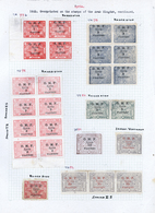 */** Syrien: 1921, Damascus Issue, Specialised Mint Assortment Of 56 Stamps, Mainly Units, Showing Severa - Syrien