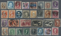 O/*/** Vereinigte Staaten Von Amerika: 1847-1980 Ca.: Collections And Accumulations Of Mint And Used Stamps - Altri & Non Classificati