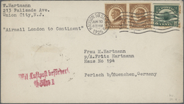 Br Vereinigte Staaten Von Amerika: 1860-1980, Ca. 700 Covers / Cards And Stamps In Glassines Pre Cancel - Other & Unclassified