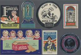 Vereinigte Staaten Von Amerika - Sonstige Marken: 1900 From Ca., POSTER STAMPS, Very Comprehensive C - Zonder Classificatie