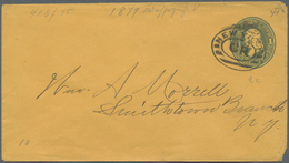 GA Vereinigte Staaten Von Amerika - Ganzsachen: 1880/1910, Interesting Lot Of Ca. 300 Postal Stationery - Other & Unclassified