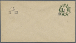 GA Vereinigte Staaten Von Amerika - Ganzsachen: 1916/1920, Lot Of 45 (short) Envelopes 1½c On 1c Green - Other & Unclassified