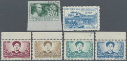 O/(*)/*/** Vietnam: 1951-1980's Ca.: Collection Of Mint And Used Stamps In Four Stockbooks, From Some Good Earl - Vietnam