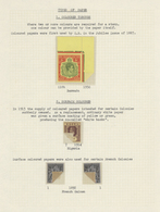 Alle Welt: 1840/1970 (ca.), Characteristics Of Stamps, Exhibit On Apprx. 63 Pages, Showing The Class - Collections (without Album)