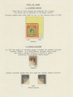 Alle Welt: 1840/1970 (ca.), Characteristics Of Stamps, Exhibit On Apprx. 63 Pages, Showing The Class - Verzamelingen (zonder Album)