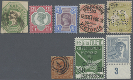 **/*/O Alle Welt: 1840's-1960's Ca.: Interesting Accumulation Of Mint And Used Stamps From All Over The Wor - Collections (without Album)