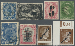 **/*/O/Br Alle Welt: 1850's-Modern: Accumulation Of Selected Stamps Worldwide, With Better Items Like Paraguay - Collections (sans Albums)