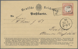 Br/GA Alle Welt: 1870/1950 (ca.), Sophisticated Assortment Of Apprx. 120 Covers/cards/stationeries (incl. - Verzamelingen (zonder Album)