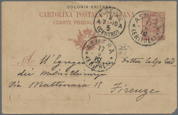 Br/GA Alle Welt: 1897/1954, Group Of 25 Covers/cards, E.g. Registered, Censored And Airmail, A Good Range - Collections (sans Albums)