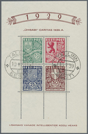 **/O Alle Welt: 1936-Modern: Collection Of 56 Souvenir Sheets From Various Countries Including France 193 - Collections (sans Albums)
