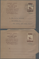 Br Übersee: 1900-70, Album Containing Early Covers And Cards From Egypt With Good Part Air Letter Posta - Altri & Non Classificati