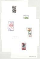 (*) Afrika: 1968/1969, French Africa, Collection Of Apprx. 175 Different Epreuve De Luxe, Comprising Cen - Autres - Afrique