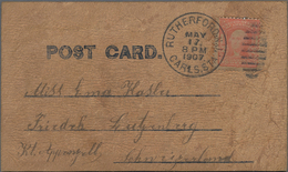 Br/GA Amerika: 1900/1960 (ca): 130 Covers And Postal Stationary USA And Canada, Including Early Airmail, C - Amerika (Varia)