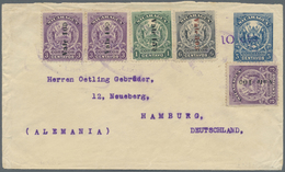 Br/GA Mittel- Und Südamerika: 1850/1925, Central America/Cuba, Lot Of Nine Covers/used Stationeries, Only - Amerika (Varia)