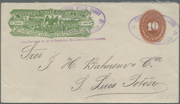 GA Mittel- Und Südamerika: 1886/1925, Mainly Before 1900, Lot Of 24 Used Stationeries (nine Cards, Elev - Autres - Amérique