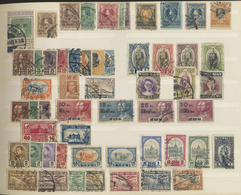 */O/Brfst Asien: 1876/1952 (ca.), Mint And Mostly Used China, Siam, Japan, Malaya, Straits, Burma, India Etc. - Sonstige - Asien