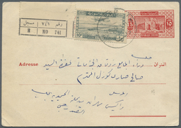 Br/GA Asien: 1919/1955, Bahrain/Iraq/Syria, Lot Of Ten Covers/used Stationeries, Only Better Items (single - Autres - Asie