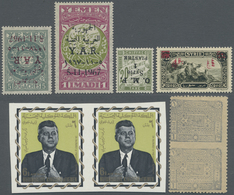 **/*/O Naher Osten: 1900/1970 (ca.), Accumulation In Large Box With A Large Part Of YEMEN Incl. Perf. And I - Altri & Non Classificati