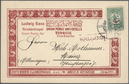 Br/GA Levante / Levant: 1899/1940, Lot Of 28 Covers/cards/used Stationeries, Comprising Turkey, Austrian L - Deutsche Post In Der Türkei